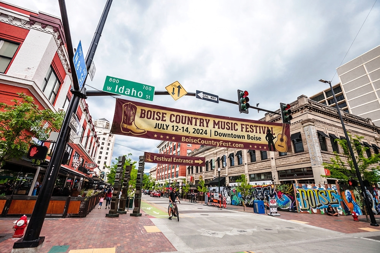 Country Concerts in Boise 2026-2027